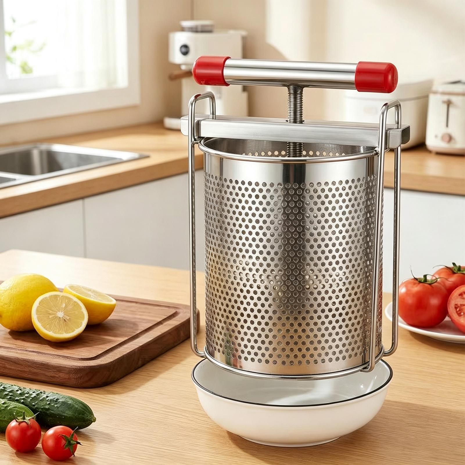 Citrus Juicer Bar - عصارة يدوية من الفولاذ المقاوم للصدأ