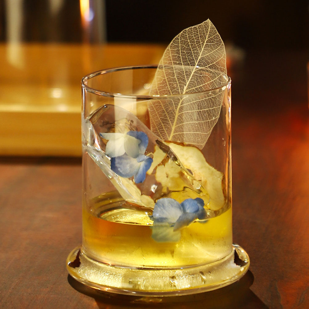 Home Bar Set - طقم أكواب كوكتيل مدخنة زخرفية للنبيذ